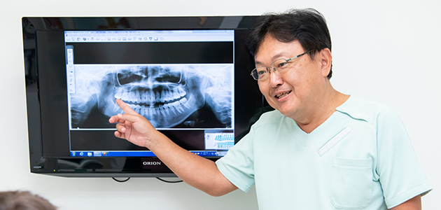 歯周病専門医による歯のトータルケア